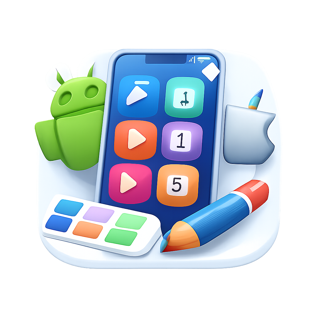 Android اور iOS کے لیے ایپ آئیکن جنریٹر